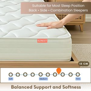EZREST_15cmBALANCEDsupportANDsoftness