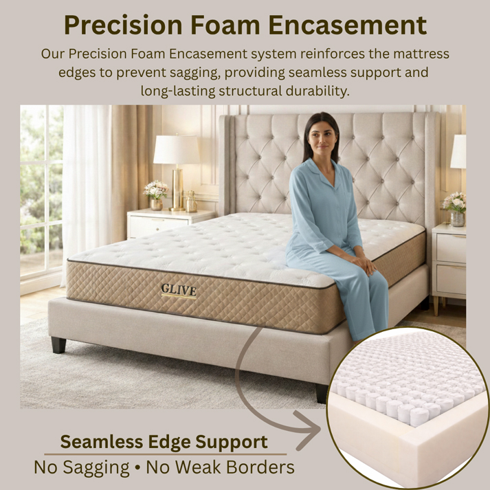 GLIVE Premium Pocket Spring Mattress 22 cm - Image 5